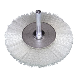 Mounted Brushes - with Shank, Wheel, Unilon BNF-500