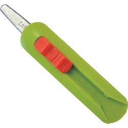 Box Cutters - Retractable Blade, Mini, Green, DC-15 DC-15
