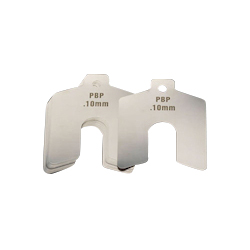 Rectangular Shims - Slotted, Stainless Steel, 10-Sheet EA440EK-24