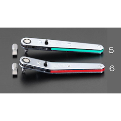 [+ -]Screwdriver Set (Ratchet Type) EA562-5