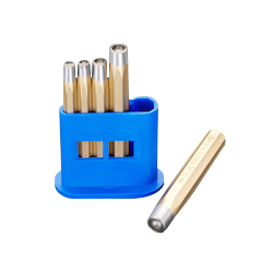 Rivet Setters - 5-Piece Set, Chrome-Vanadium Steel, EA572HD EA572HD