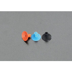 Wafer Carriers - Vacuum, Silicone Cup, Black, 19 mm Dia EA595EV-86