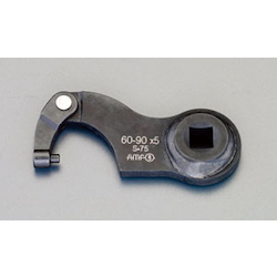 Crowfoot Spanner Wrenches - Pin Type, Adjustable Hook, Steel, Square Drive, EA613XP-1 EA613XP-1 1 Crowfoot Spanner Wrenches - Pin Type, Adjustable Hook, Steel, Square Drive, EA613XP-1 EA613XP-1