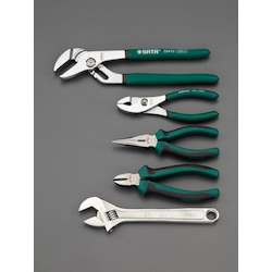 Adjustable Wrench Sets - 5-Piece Set with Pliers, EA689SG EA689SG