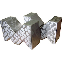 Inspection Surface Plate Accessories - V Block, A-Type, Cast Iron, Class A Finish EA719DD-13