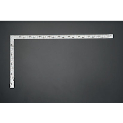 Framing Squares - Ruler, Wide Curved, Silver, Metric, SHAKU EA720WA-30A