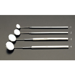 Optical Devices - Inspection Mirror, Glass/Stainless Steel EA724RF-3 1 Optical Devices - Inspection Mirror, Glass/Stainless Steel EA724RF-3