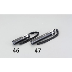Flashlights - with Strap and SOS Flashing Function, LED, Aluminum, EA758RM-47