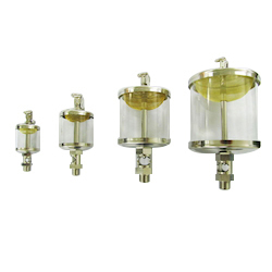 Lubricators - Oiler, Glass/Acrylic/Brass EA991CV-21 1 Lubricators - Oiler, Glass/Acrylic/Brass EA991CV-21