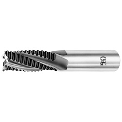 End Mills - Roughing, Short, Cobalt HSS, REES REES-4