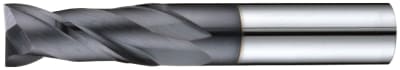 End Mills - Square, 2-Flute, Carbide, 35°, E122X E122X-8.9 1 End Mills - Square, 2-Flute, Carbide, 35°, E122X E122X-8.9
