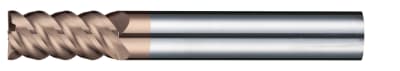 End Mills - for High Hardness, High Helix, 4-Flute, 55°, Carbide, E168TX E168TX-3