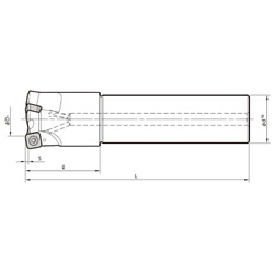 Milling Holders - Flat Surface Type, MFH MFH32-S32-10-2T 1 Milling Holders - Flat Surface Type, MFH MFH32-S32-10-2T