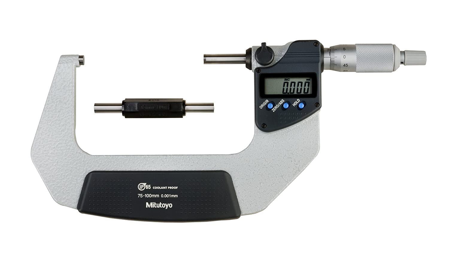 Micrometers - Coolant-Proof Micrometer, with Ratchet Stop, Series 293, MDC-PX 1 Micrometers - Coolant-Proof Micrometer, with Ratchet Stop, Series 293, MDC-PX