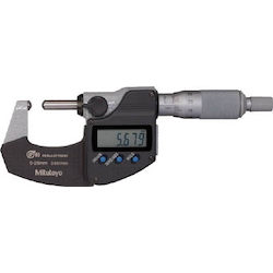 Micrometers - Digital Spherical Face Micrometer, Series 395, BMD-MX