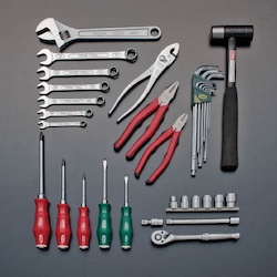 Tool Organizers - Service Board Set with Half Sized Shutter, 9.5 mm Insertion Angle CS310C
