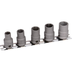 Socket Wrenches - 5-Piece Impact Socket Set with Holder, Thin Type, T3-5SET T3-5SET