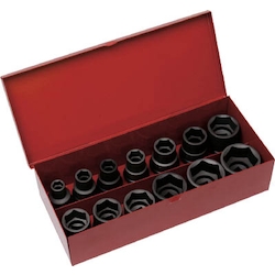 Socket Wrenches - 13-Piece Impact Socket Set with Metal Case, Thin Type, T4-13SET T3-8SET 1 Socket Wrenches - 13-Piece Impact Socket Set with Metal Case, Thin Type, T4-13SET T3-8SET