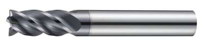 End Mills - for Aluminum, Square, Variable Split and Lead, 4-Flute, Carbide, AlTiCrN Coated, 38/41°, E140HX E140HX-10 1 End Mills - for Aluminum, Square, Variable Split and Lead, 4-Flute, Carbide, AlTiCrN Coated, 38/41°, E140HX E140HX-10