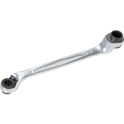 Ratcheting Box End Wrenches - Double-Ended, 75 Degree Offset, Deep Socket Type, RM75A RM75A-1113