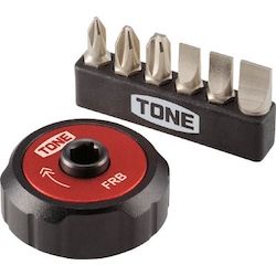 Finger Ratchet Screwdriver Sets - 6 Driver Bits, FRB6S FRB6S