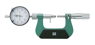 Micrometers - Micrometer with Dial Gauge, MC-DG MC204-25DG