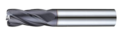 End Mills - Regular, 4-Flute, Variable Split, Corner Radius, Short, 30°, Carbide, B256X B256X-6-R0.3 1 End Mills - Regular, 4-Flute, Variable Split, Corner Radius, Short, 30°, Carbide, B256X B256X-6-R0.3