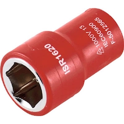 Insulated Wrench Sockets - Plug, 12.7 mm Insertion Angle TZ4-13S