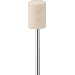 Mounted Buffs & Flap Wheels - Felt Buff, High-Quality, Wool Smooth Buff, 3 mm Diameter Shank GA2172
