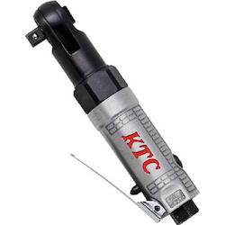 Pneumatic Ratchet Wrenches - Mini, Lightweight, Compact, Rear Exhaust, 9.5 mm Socket Plug Angle JAR353