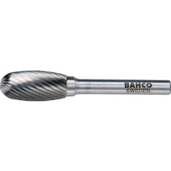 Carbide Burrs - Ultra-Hard Oval Type, Single Cut, BAH BAHC1225M06X