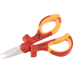 Insulated Scissors - Electrical Work, 1000 V, 157 mm TZES-150 1 Insulated Scissors - Electrical Work, 1000 V, 157 mm TZES-150