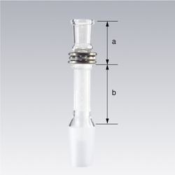 Ground Glass Joint Agitator Adapter with Seal Bearing