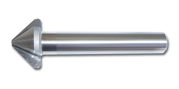 Chamfering and V-Groove Tools - Reamer, for Chamfering, 3-Flute, MC MC90-7-90 1 Chamfering and V-Groove Tools - Reamer, for Chamfering, 3-Flute, MC MC90-7-90