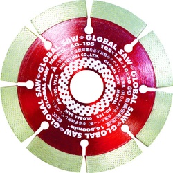 Diamond Saw Blades - for Concrete, Segment, Dry Type, Multi-Layer Plus, AG AG-105 1 Diamond Saw Blades - for Concrete, Segment, Dry Type, Multi-Layer Plus, AG AG-105