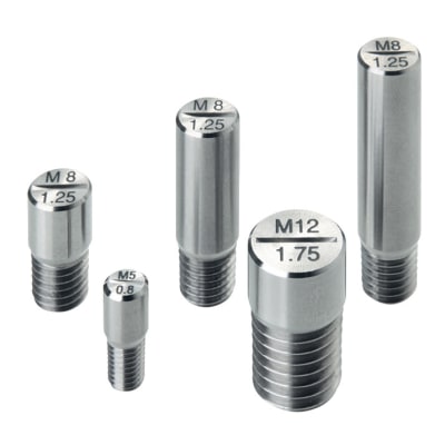 Screw Pin Gauges - Threaded, Stainless Steel, Long, RA RA610-1 1 Screw Pin Gauges - Threaded, Stainless Steel, Long, RA RA610-1