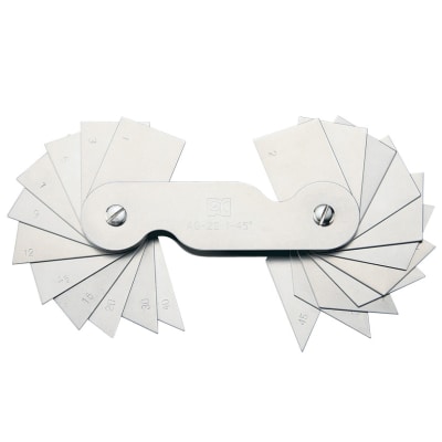 Angle Gauges - 22-Leave, Stainless Steel, AG-22 AG-22