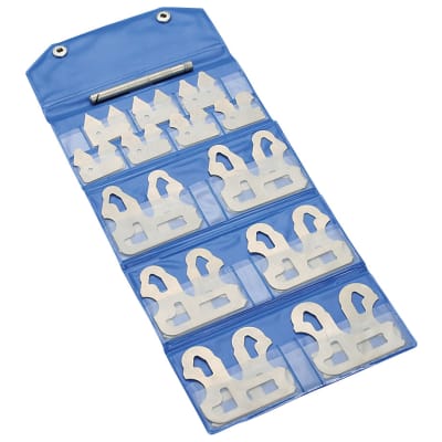 Radius Gauges - Set, Convex/Concave Surface Type, RG-26 RG-26S 1 Radius Gauges - Set, Convex/Concave Surface Type, RG-26 RG-26S