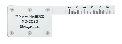 Framing Squares - Manhole Step Measurement Instrument, Stainless, Metric, Holeman MD-2020