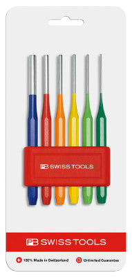Punch & Engraver Set - with Holder, Parallel Rainbow Pin Punch 755BLRBCN 1 Punch & Engraver Set - with Holder, Parallel Rainbow Pin Punch 755BLRBCN